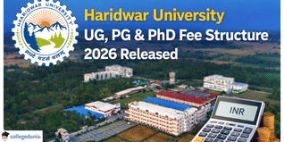 Haridwar University UG, PG & PhD Fee Structure 2026 Released at huroorkee.ac.in
